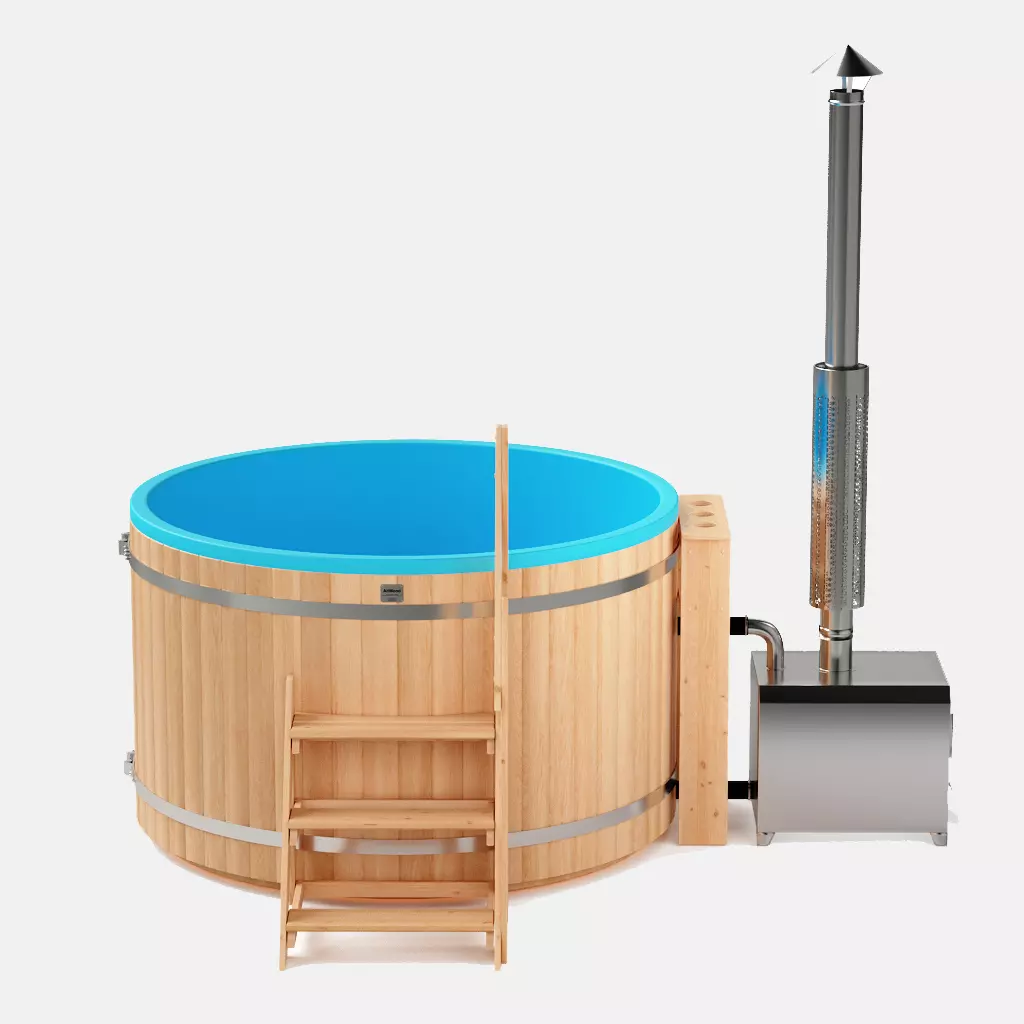 Японская баня Фурако с газовым подогревом