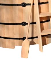 Деревянное весло для перемешивания воды